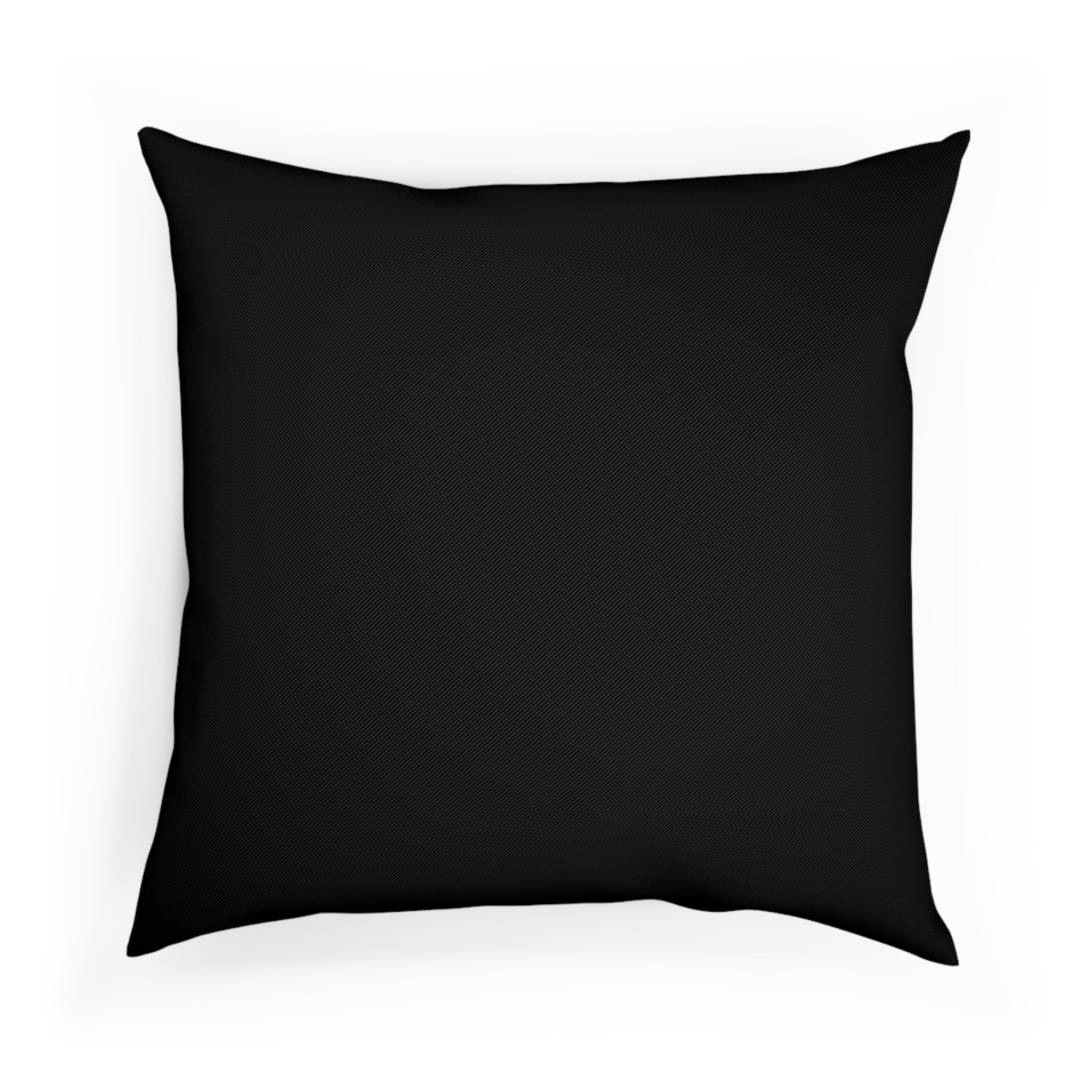 Luxury Black Monogram Cushion