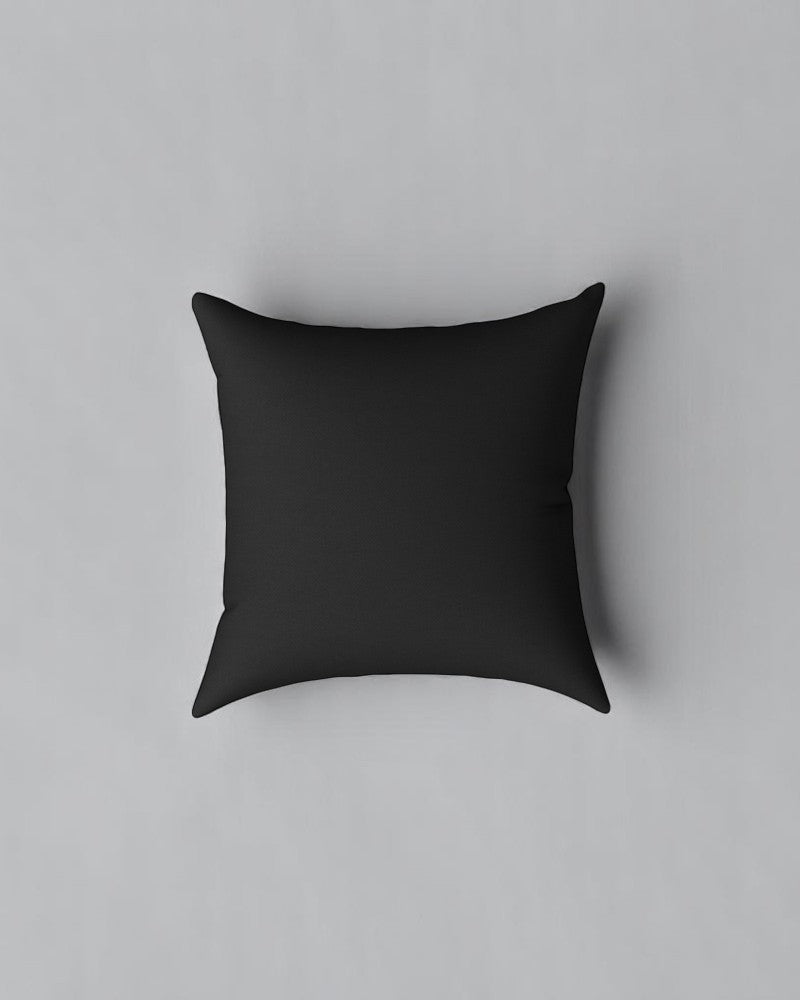 Serenity&Comfort Luxury Monogram Pillow – Custom Square Canvas Cushion for Elegant Modern Interiors