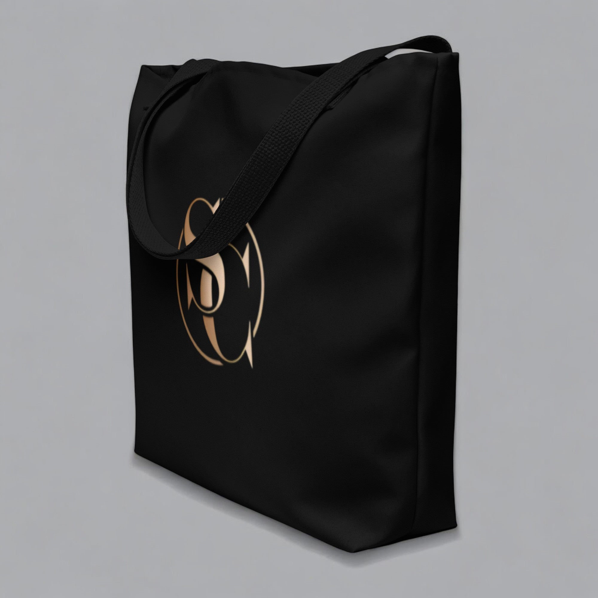 Serenity&Comfort Luxury All-Over Print Large Tote Bag